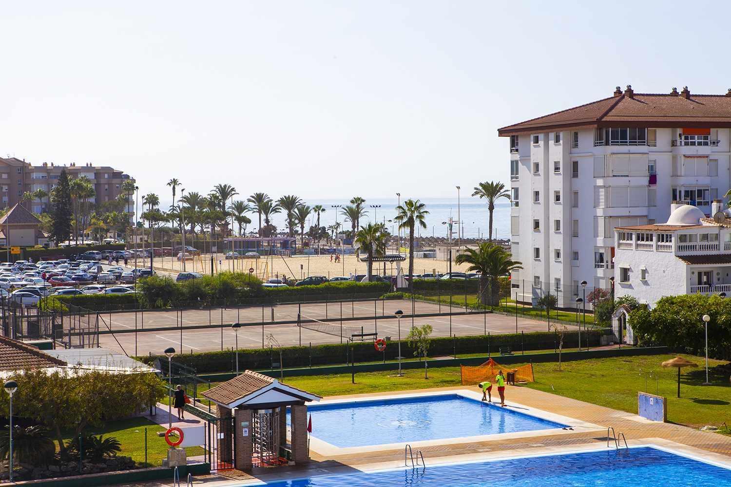 トロクス・コスタA 100M De Playa Piscina Y Todos Los Serviciosアパートメント エクステリア 写真