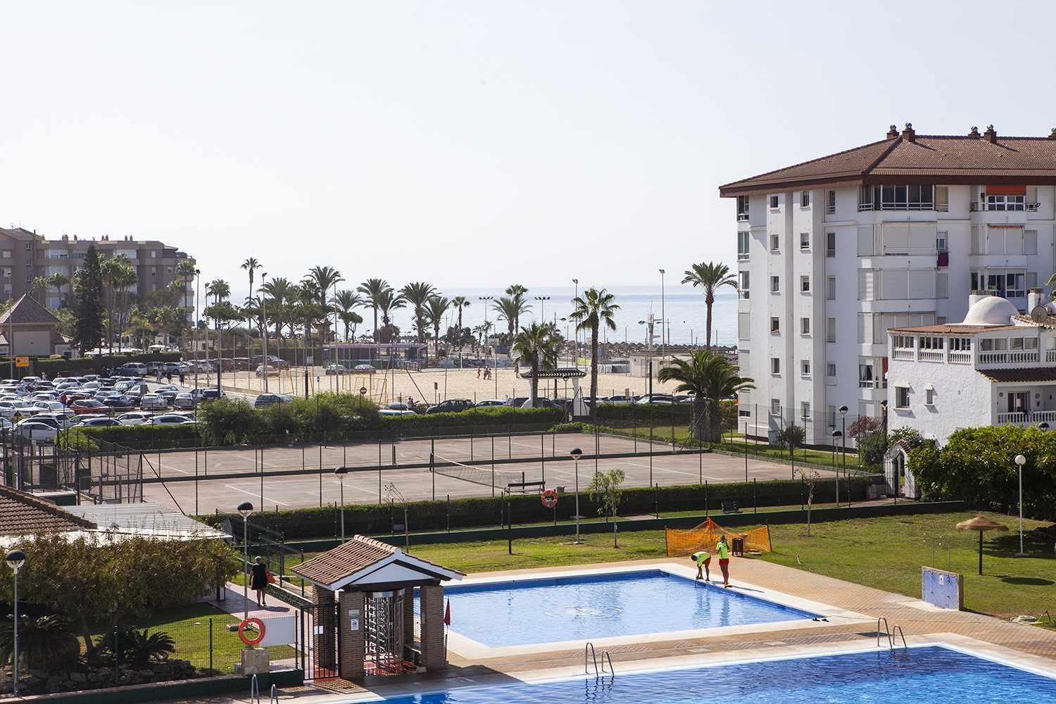 トロクス・コスタA 100M De Playa Piscina Y Todos Los Serviciosアパートメント エクステリア 写真